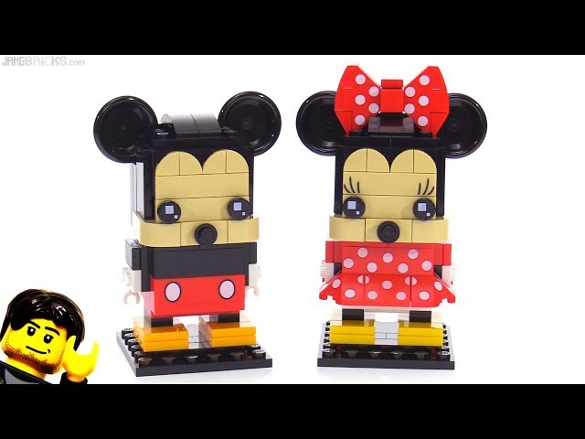 LEGO BrickHeadz Mickey Mouse & Minnie Mouse reviewed!