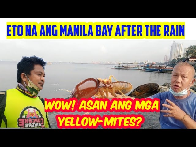 ETO ANG ITSURA NG MANILA BAY  PAGKATAPOS ULANIN | MAY KALAT BA? SI DOLOMITE KAMUSTAHIN NATIN