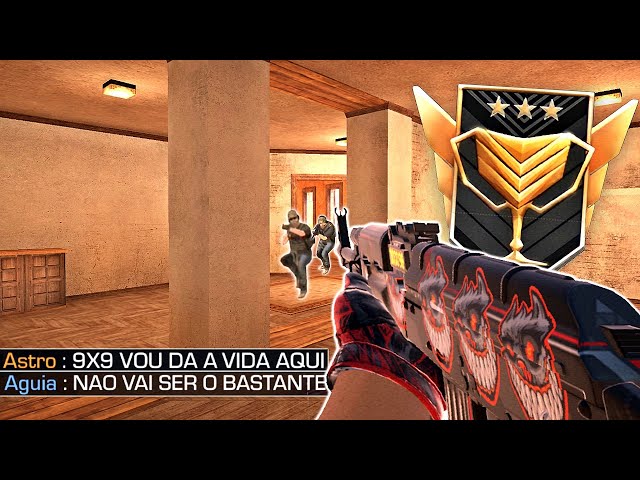 CONTRA um JOGADOR LENDÁRIO foi DECIDIDO no 9x9 mais DIFÍCIL da MINHA VIDA! STANDOFF 2 🇧🇷