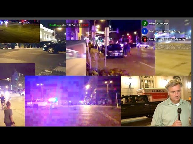 St. Louis - Police Clashes - Undercover Cops Exposed - RebZ arrested 09/17/17