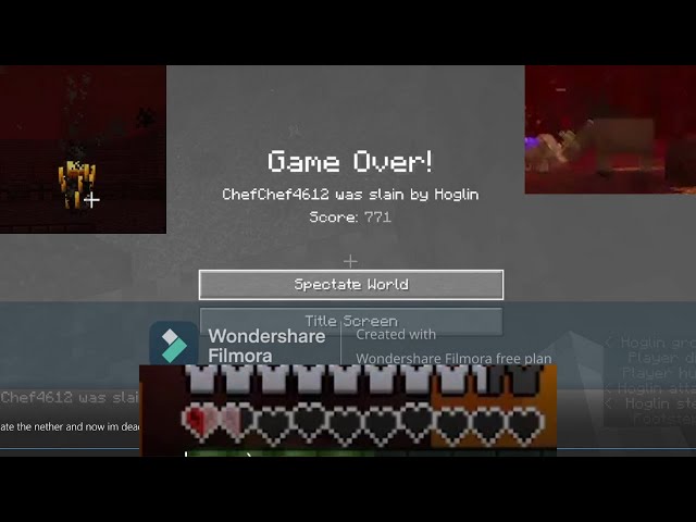 this is why i hate the nether (Minecraft hardcore)