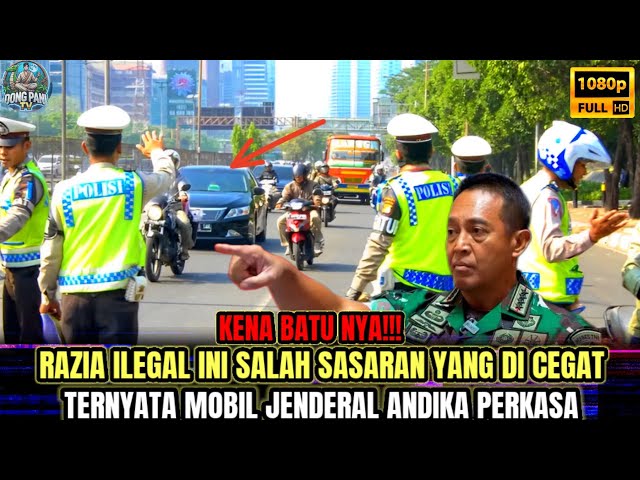 OKNUM POLISI RAZIA GELAP JENDERAL ANDIKA DI JALAN INI AKIBATNYA