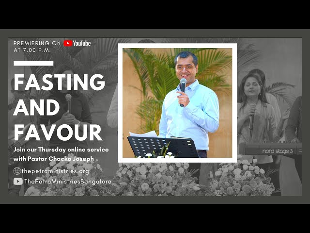 11 March 2021 | Thursday Online Service | Fasting & Favour