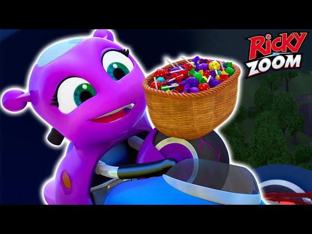 Halloween Full Episodes 🍭 Ricky Zoom 🎃 Cartoons for Kids | Ultimate Rescue Motorbikes for Kids