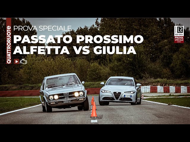 "Passato Prossimo": Alfetta e Giulia, Alfa Romeo a confronto