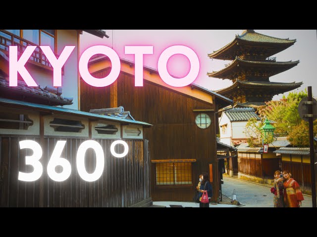 Japan - Kyoto, Yasaka in 360° 4K...