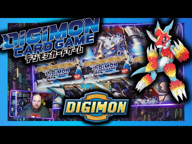 Digimon Card Game New Awakening Booster Pack Opening #digimon