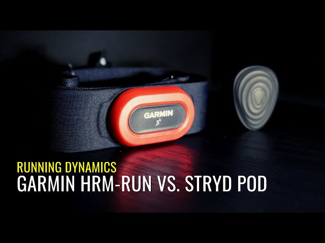 GARMIN HRM-Run Heart Rate Monitor Vs. STRYD Pod - Running Dynamics Metrics