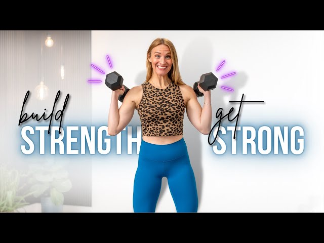 BUILD MUSCLE! | 30-minute Full Body Resistance Training