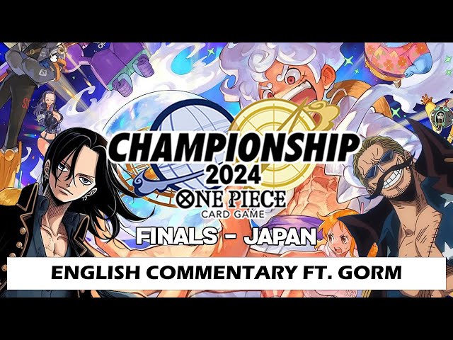 One Piece TCG Championship [Tokyo, Japan] English Commentary FT. Gorm (09/02/2025)