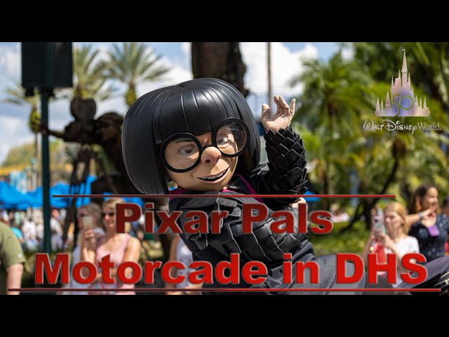 8K Pixar Pals Motorcade in Disney's Hollywood Studios VR180 3D