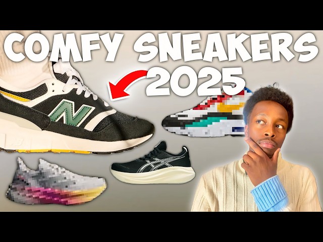 Top 5 Most Comfortable Sneakers for Men 2025