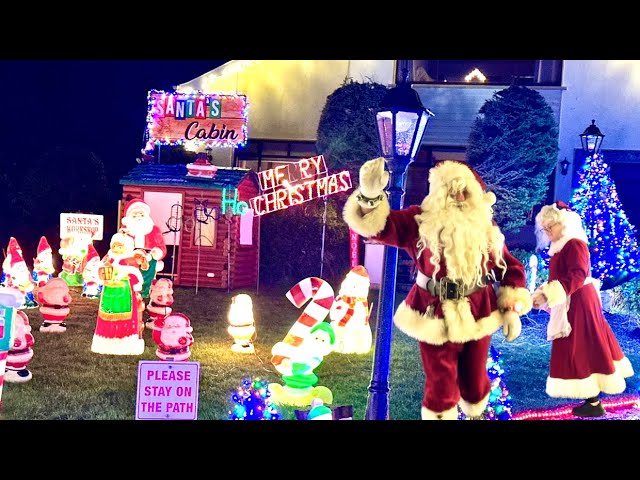 Christmas lights display / live animals nativity stable / Santa visit n Letterkenny. #manjaprackaran