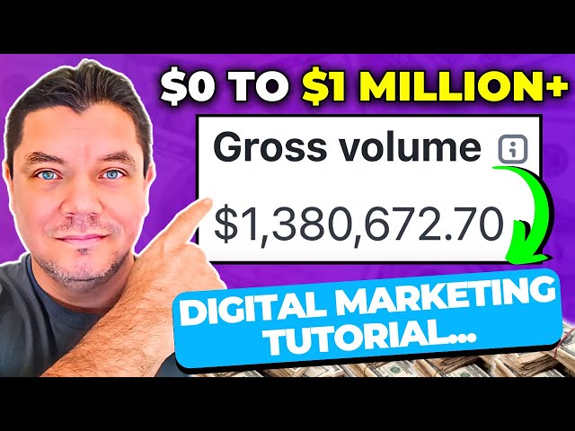 How I Made $1,380,672 With Digital Marketing (Digital Marketing Tutorial For Beginners)