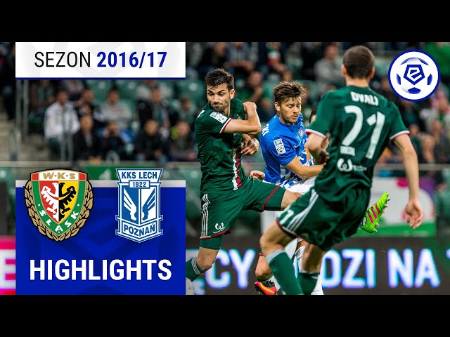 Śląsk Wrocław - Lech Poznań 0:0 | SKRÓT | Ekstraklasa 2016/17 | 1. Kolejka