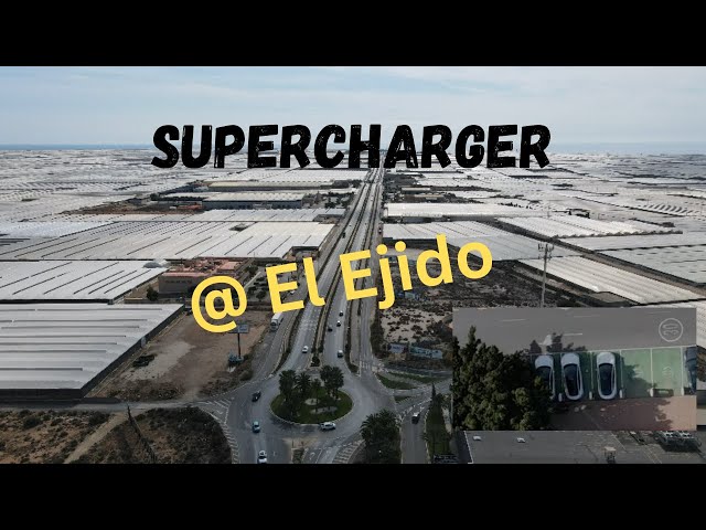 Tesla Supercharger @ El Ejido and the  "Plastic Ocean"