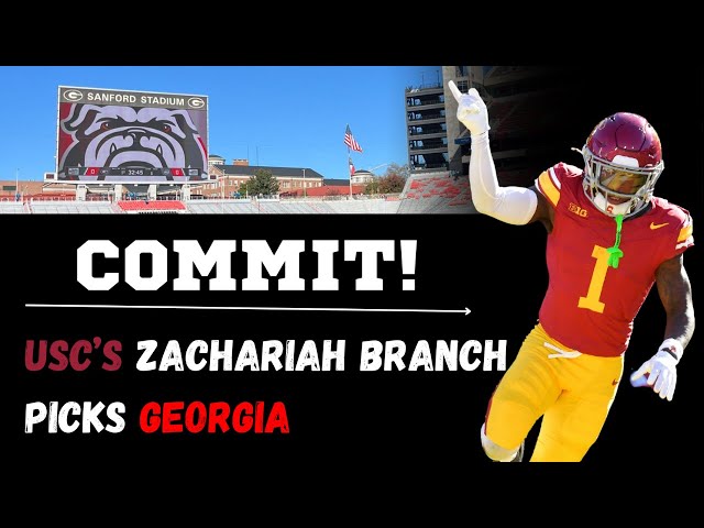 BREAKING: Georgia lands 5-star wide receiver Zachariah Branch and Zion Branch