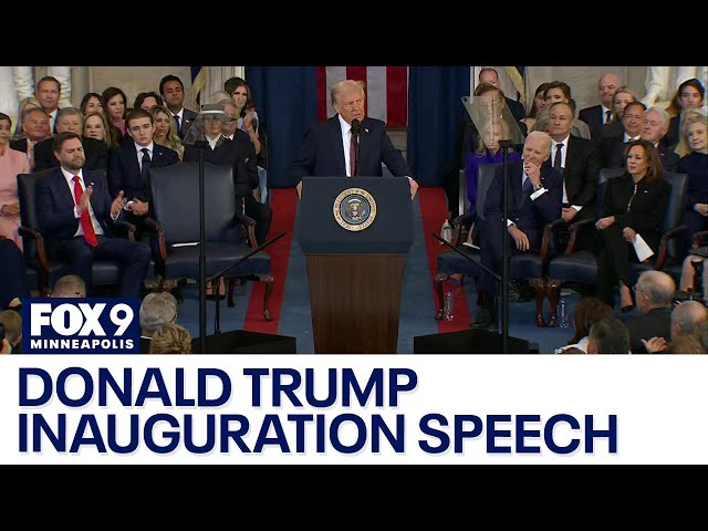 President Donald Trump's second inauguration address [FULL SPEECH]