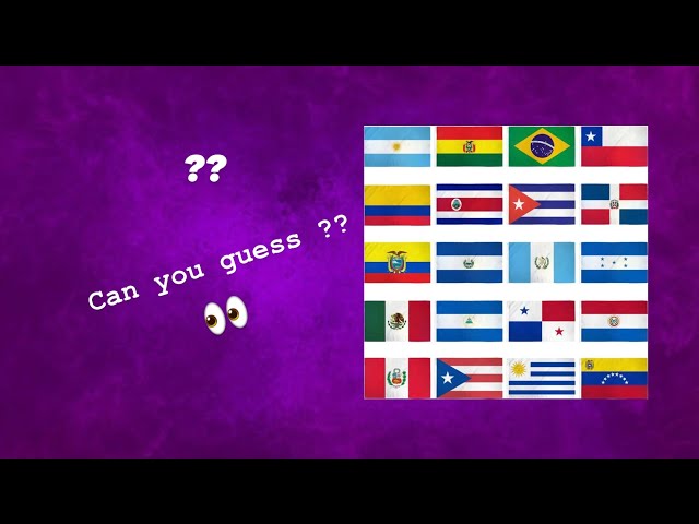 Can you guess the country by the flag ?