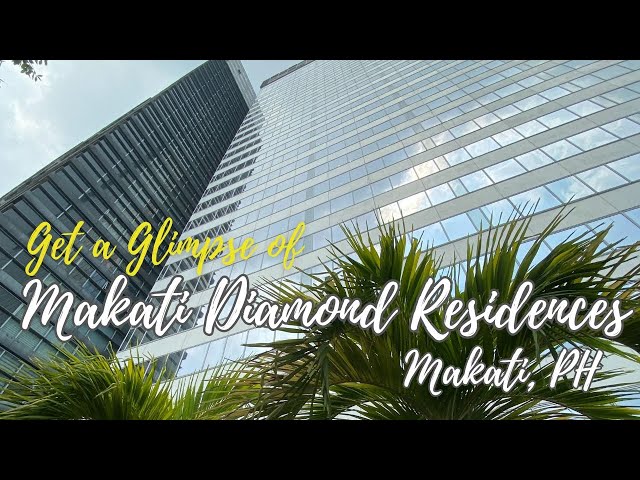 Explore Luxury Living: Inside Makati Diamond Residences / Hotel | 5 Star Hotel in Makati Philippines