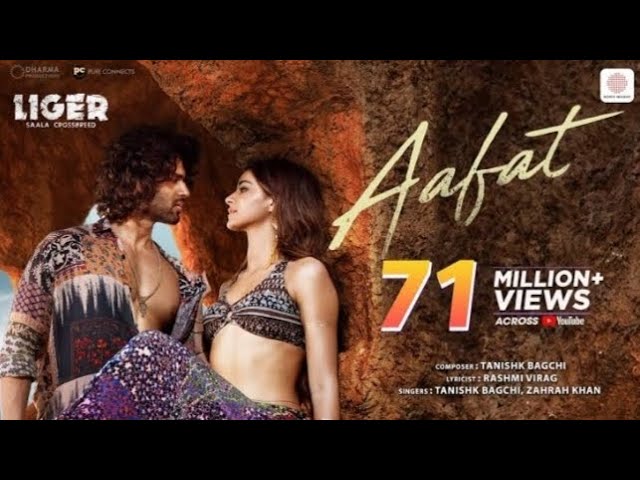 Aafat Official Music Video | Liger | Vijay Deverakonda, Ananya Panday |Tanishk, Zahrah, Rashmi Virag