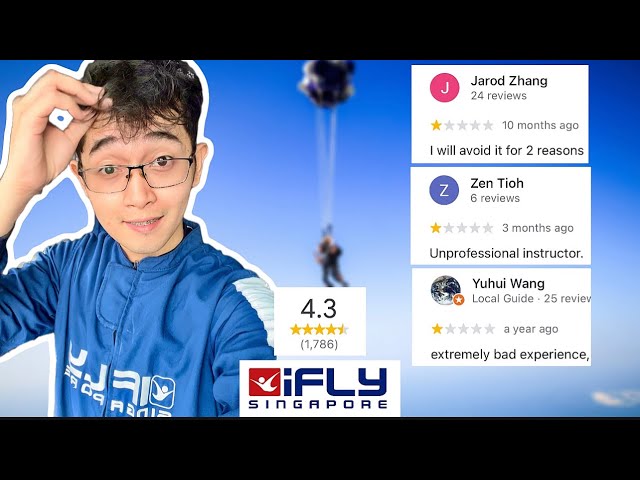 Ifly Singapore 🇸🇬 | The bad reviews are real | Honest Review | 4.3⭐️ rated | Indoor Sky Diving.