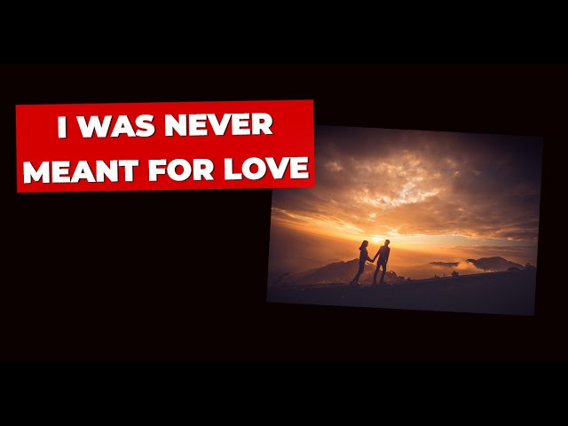 "I Was Never Meant for Love - A Heartfelt Ballad of Unrequited Feelings 🎶💔" #WrittenByRicky