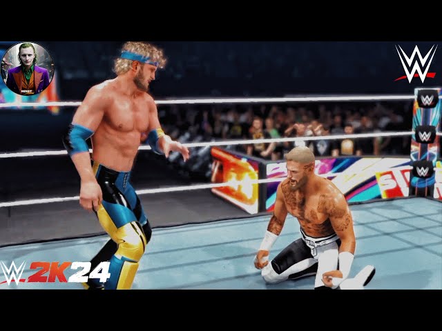 WWE FULL MATCH Logan Paul vs Jake Paul WWE2K24