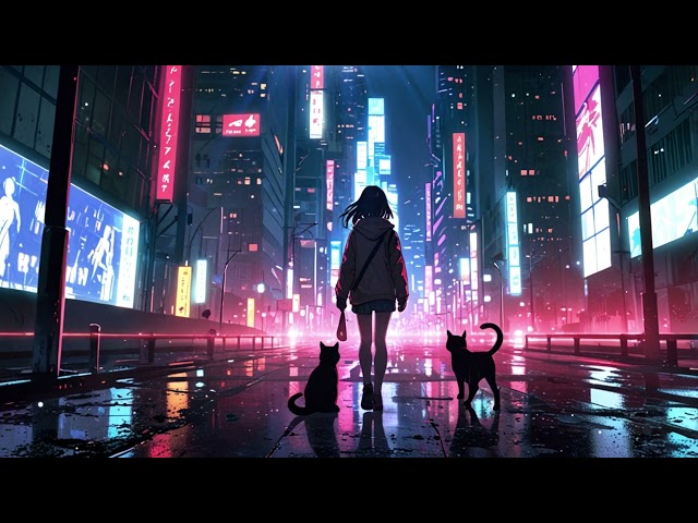 LoFi Music🎵 | funky beats🎶 | Relax☕ Study📚 Sleep💤 | Perfect for Focus & Relaxation🐈