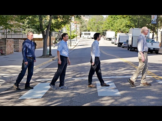 CU Boulder Nobel Laureate Photoshoot