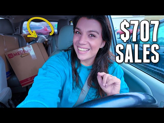 $707 Sales in 90 Minutes! Buying EVERYTHING For ONLY $3!