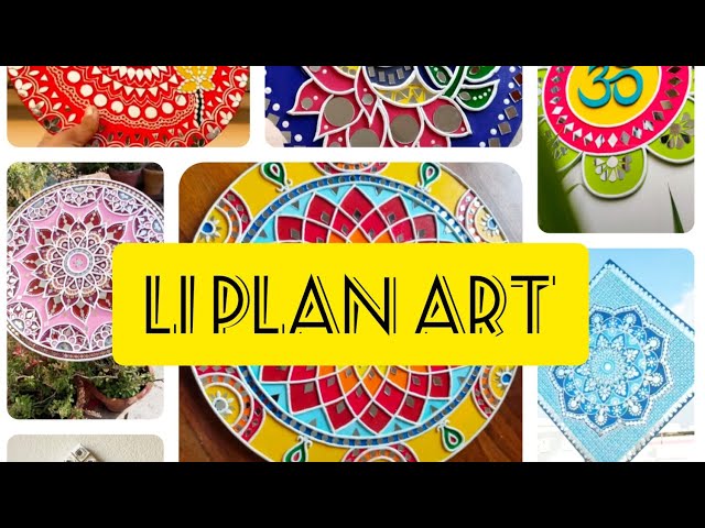 Lippan Art / Lippan Art Mirror / DIY Wall Hanging