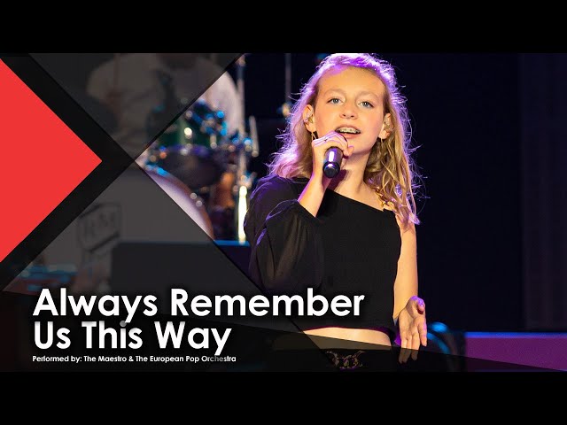 Always Remember Us This Way | LADY GAGA - The Maestro & The European Pop Orchestra ft. Emma-Sophie