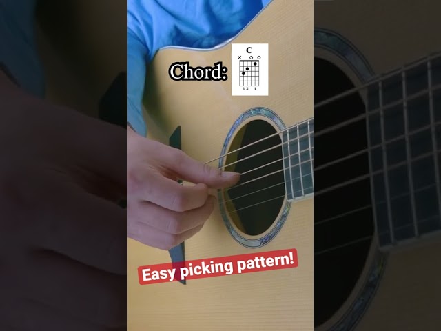 Easy Fingerpicking Lesson #guitarlesson