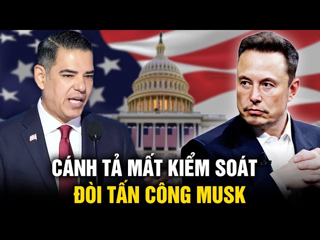 Bất mãn với DOGE, dân biểu mắng chửi kêu gọi dùng bạo lực chống lại Musk | Tinh Hoa TV