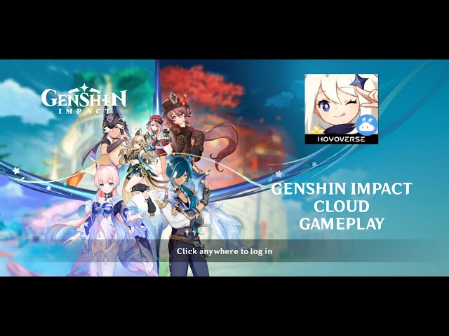 Genshin Impact Cloud Gameplay