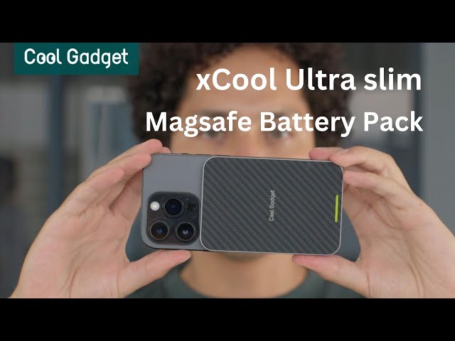 xCoo ultra slim Wireless Magsafe Battery Pack With Cyberpunk Aesthetic | Best Wireless Power Bank