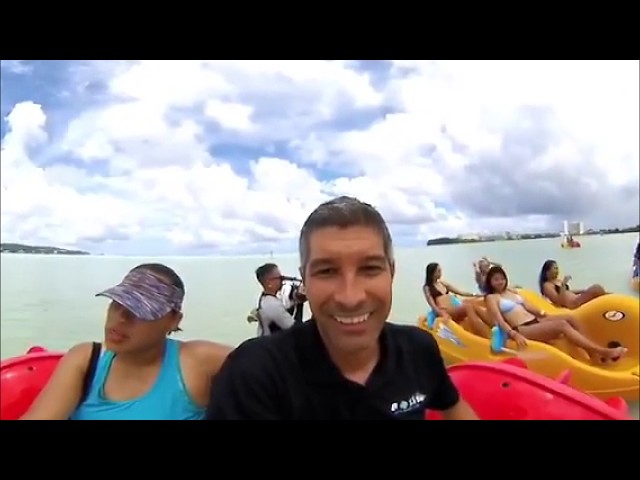 Hang out on the water with Miss World Guam contestants in 360!