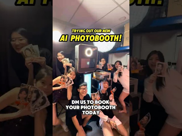 AI Photo Booth Rental In Singapore