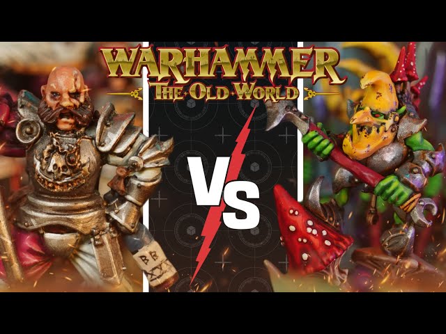 Empire of Man vs Night Goblins | Warhammer The Old World Battle Report