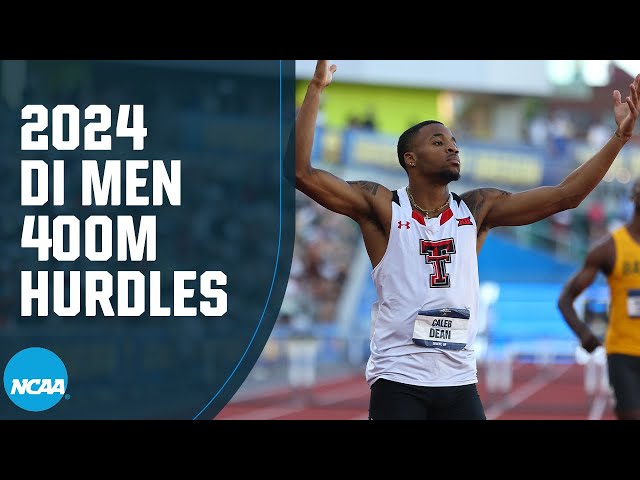 Men's 400m hurdles final - 2024 NCAA outdoor track and field championships