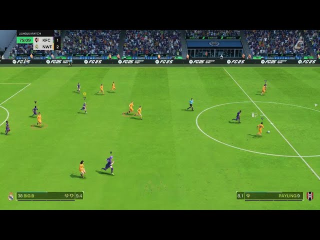 EA SPORTS FC 25 amazing volley goal Mike