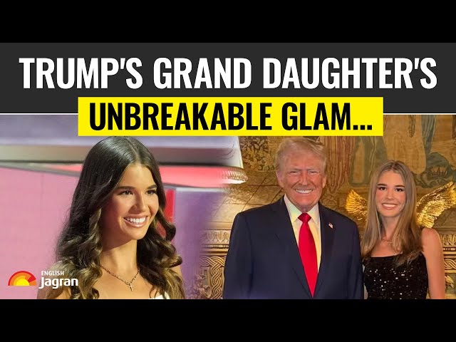 Donald Trump's Grand Daughter Steals The Show At Inauguration Event | Who Is Kai Madison Trump?