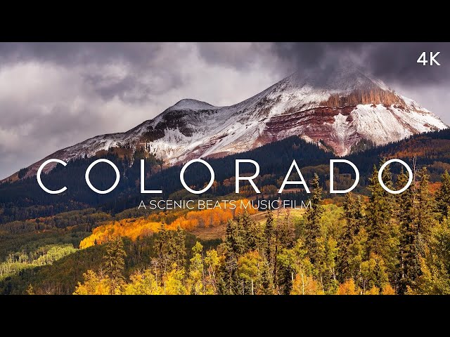 Colorado 4K. Scenic Music Film.