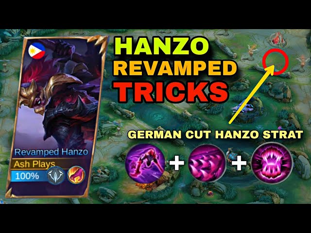 HANZO REVAMPED NEW RISKY TRICKS!!🤫 (german cut prank 😂)