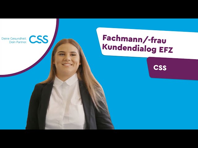 Du telefonierst gerne? Werde Fachmann/frau Kundendialog bei der CSS