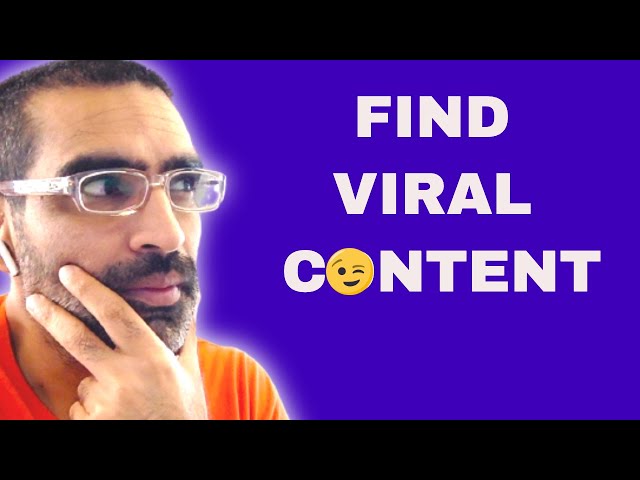 Find VIRAL Content For Social Media in 1min (FREE Tool)