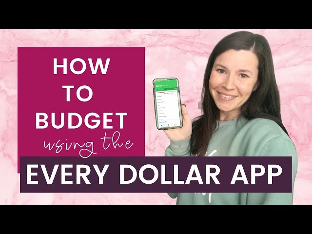 EveryDollar Budget App Tutorial | Every Dollar App Review | How to Budget using Dave Ramsey's App