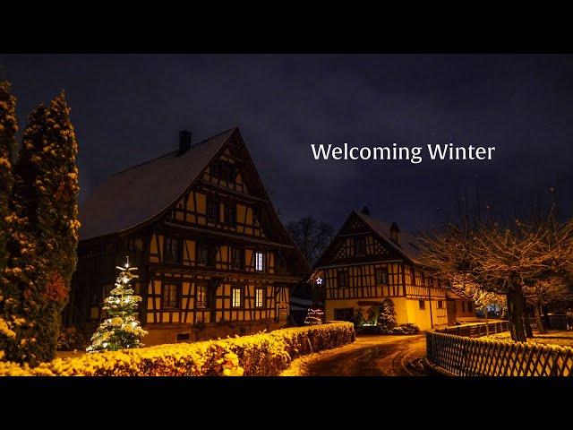 Welcoming Winter in Switzerland