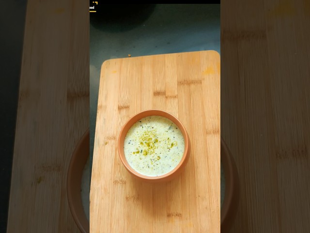 Thecha Raita Recipe| 5 min Recipe| Simple Raita Recipe #Shorts